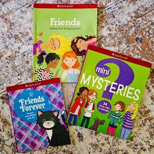 American Girl Children's Book, Set of 3. Softcover.